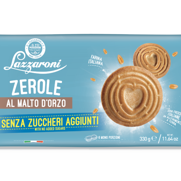 Zerole con malto d'orzo with no added sugar - Lazzaroni